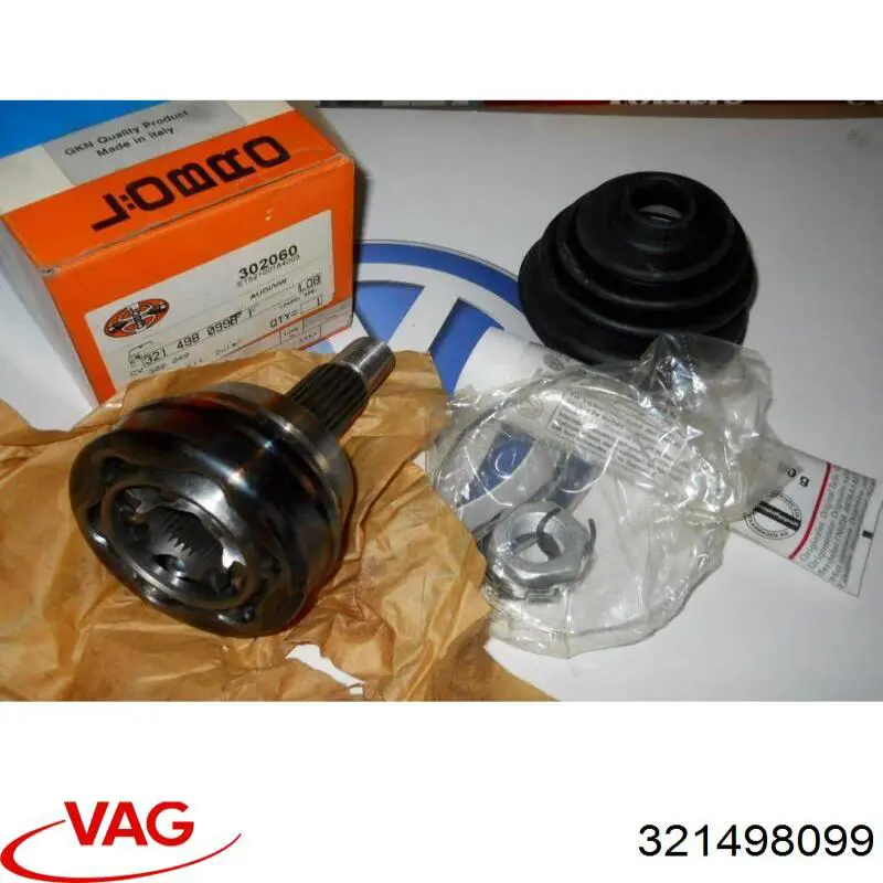 321498099 VAG Граната зовнішня