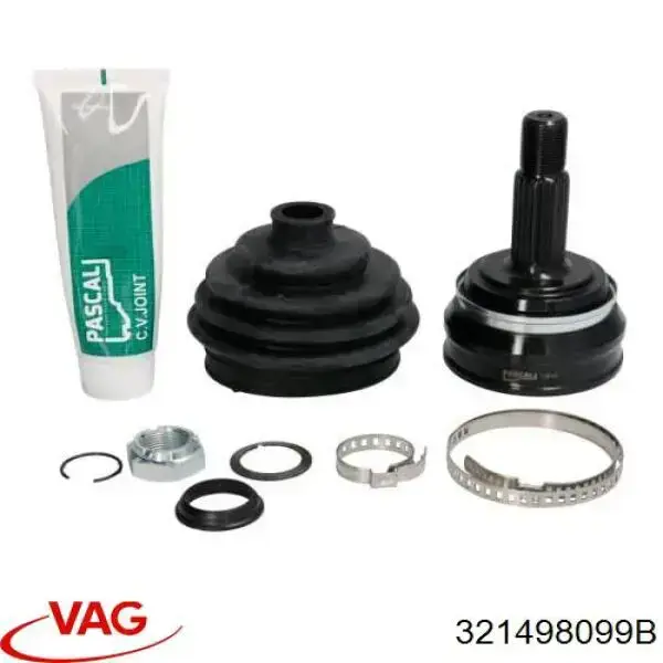 Граната колісна VAG 321498099B ціна, від 20.19 USD