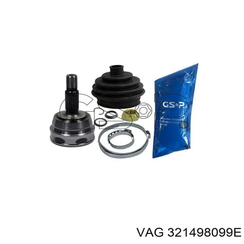Граната колісна VAG 321498099E ціна, від 22.29 USD