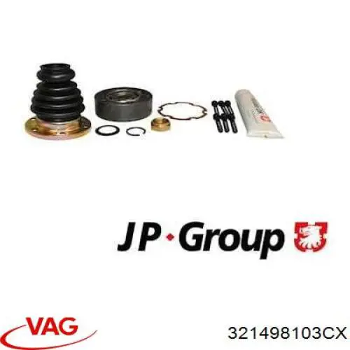 ШРКШ внутрішній, передній, правий VAG 321498103CX ціна, від 29.65 USD