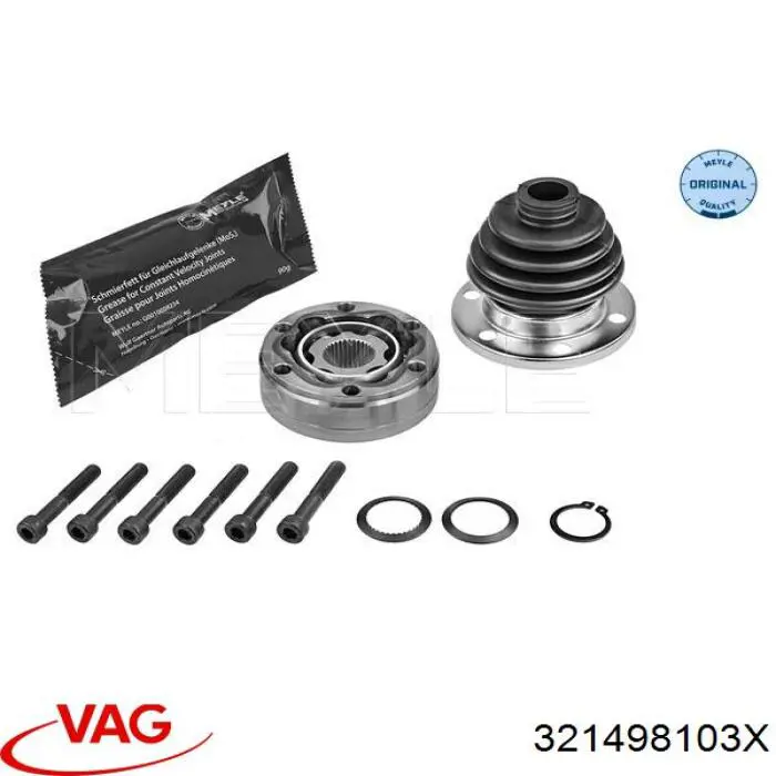 ШРКШ внутрішній, передній VAG 321498103X ціна, від 26.14 USD