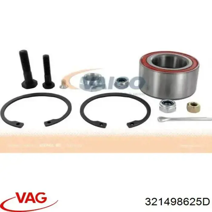 Купити 321498625D VAG Підшипник маточини передньої/задньої
