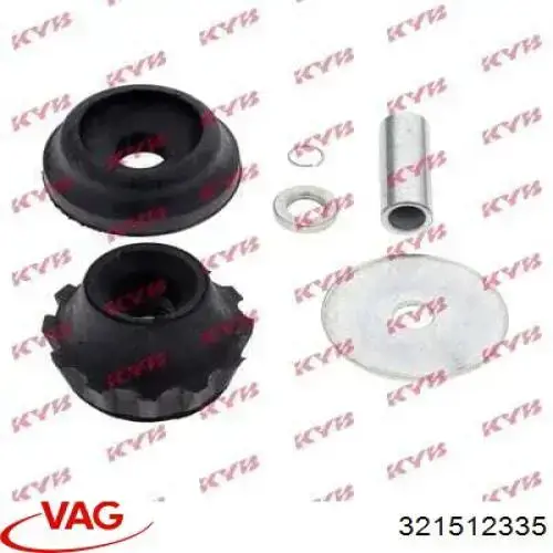 Опора амортизатора заднього VAG 321512335 ціна, від 1.85 USD