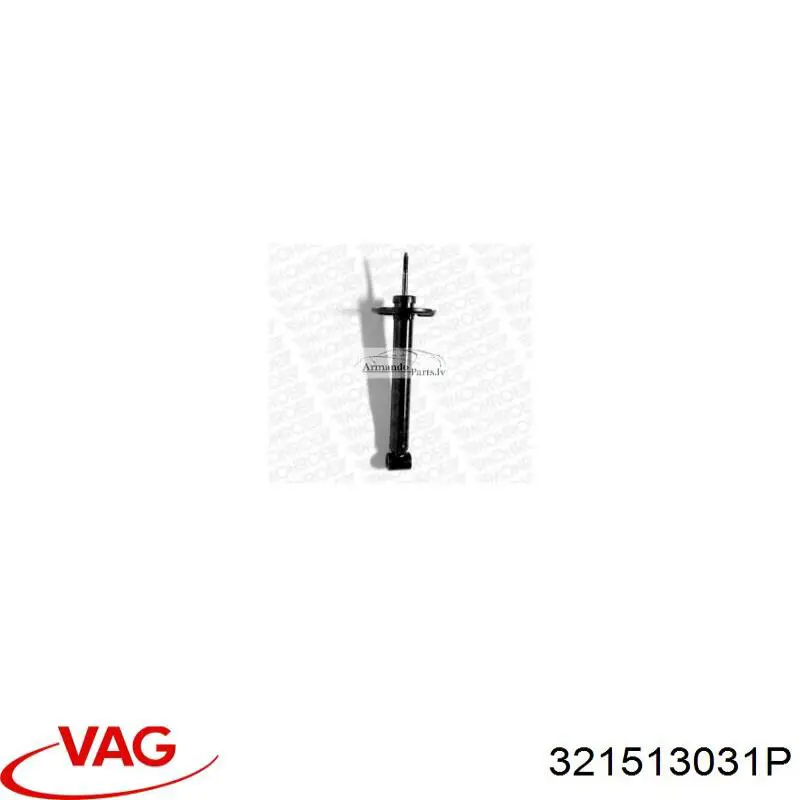 Амортизатор задній VAG 321513031P ціна, від 44.52 USD