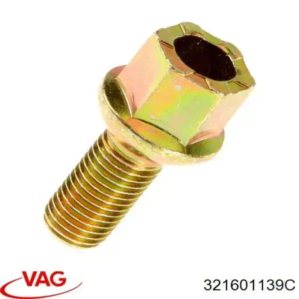 Купити 321601139C VAG Колісний болт