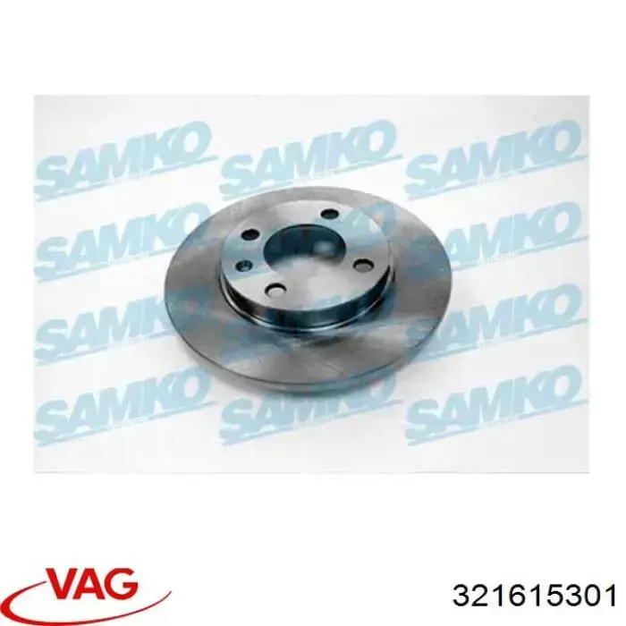 Купити 321615301 VAG Ротор гальмівний