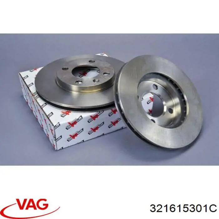 321615301C VAG диск гальмівний передній