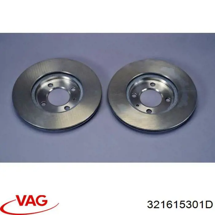 Гальмівні диски передні 321615301D VAG