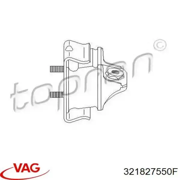 Амортизатор багажника 321827550F VAG