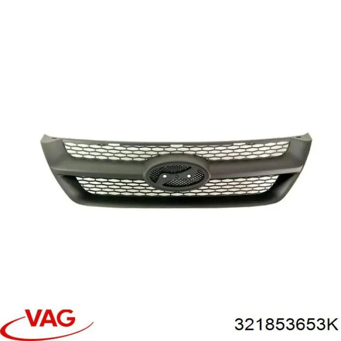 Купити 321853653K VAG Захисна решітка радіатора