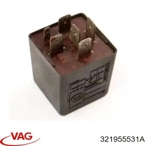Реле керування склоочисника VAG 321955531A ціна, від 3.95 USD