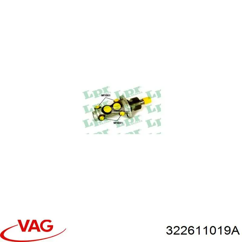 Купити 322611019A VAG Головний гальмівний циліндр