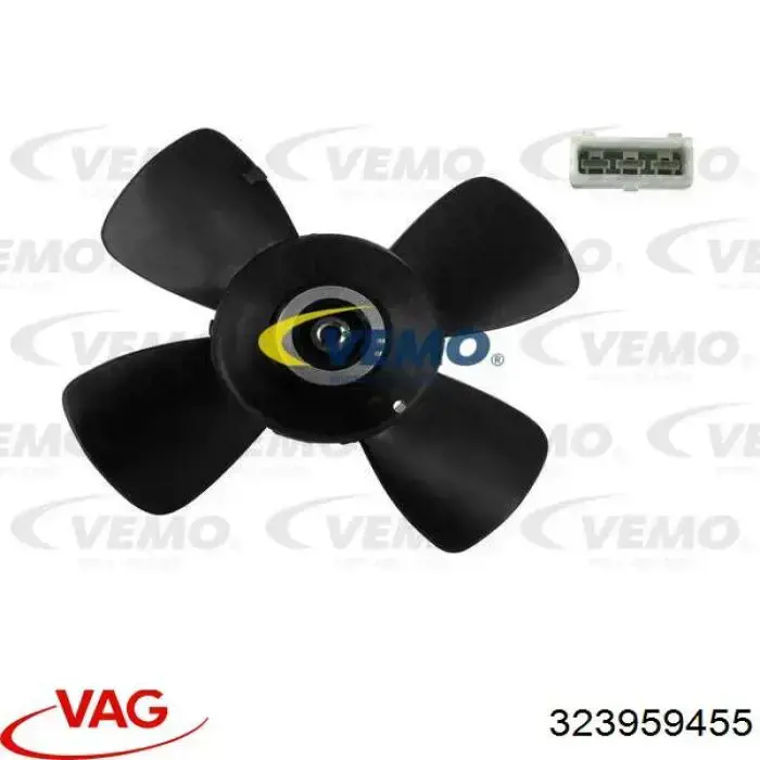 Вентилятор радіатора VAG 323959455 ціна, від 27.68 USD