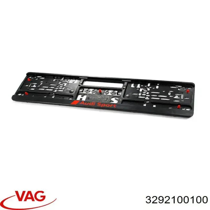Купити 3292100100 VAG Кронштейн переднього номерного знака