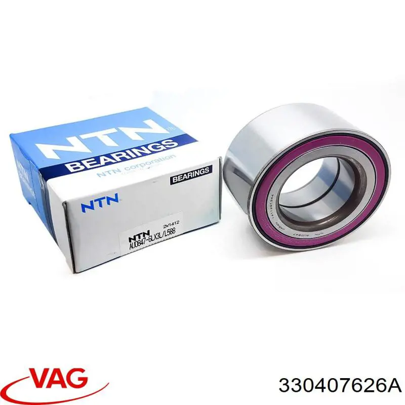 Комплект підшипник маточини передньої VAG 330407626A ціна, від 23.99 USD