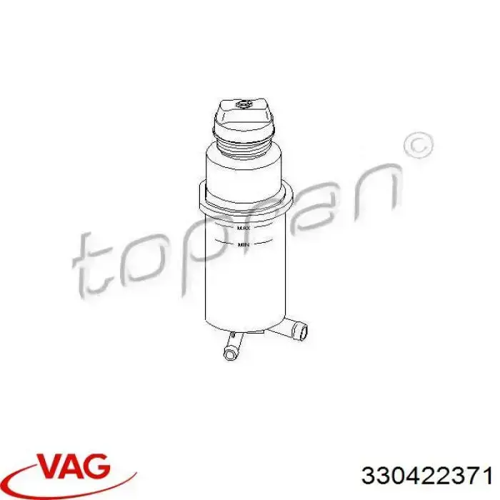 Купити Бачок ГУР Volkswagen Passat B3, B4 3A5, 351, 315