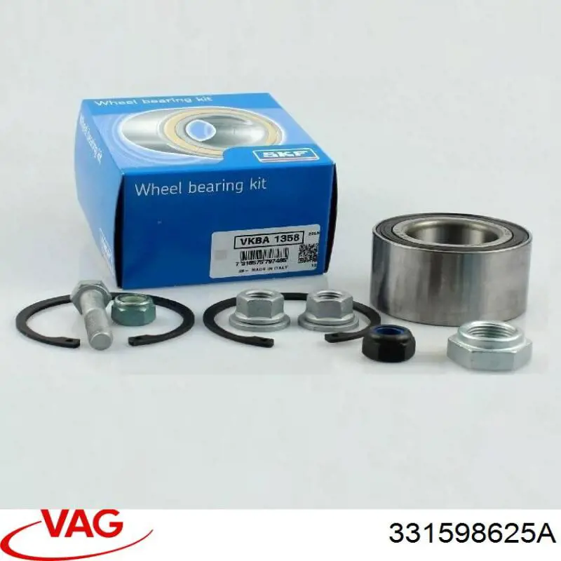 Підшипник задньої ступиці 331598625A VAG