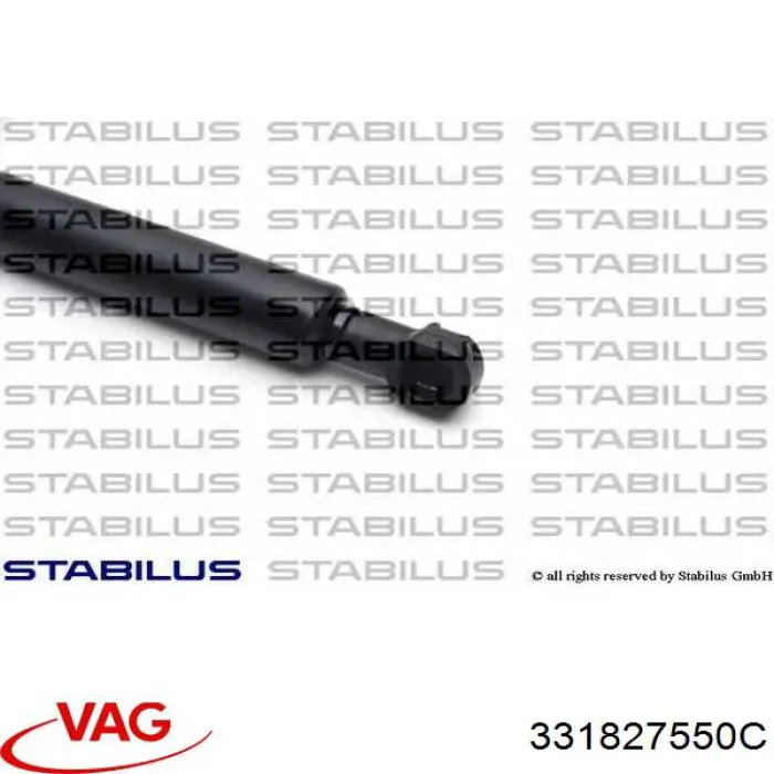 Купити 331827550C VAG Амортизатор двері багажника