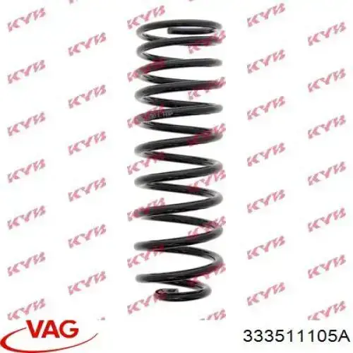 Пружина задня VAG 333511105A ціна, від 22.78 USD