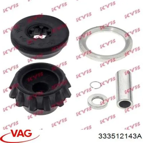 Подушка амортизатора заднього, правого VAG 333512143A ціна, від 8.06 USD