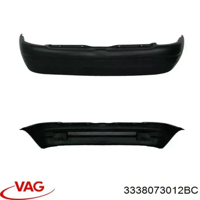 333807012 VAG Буфер (бампер) задній