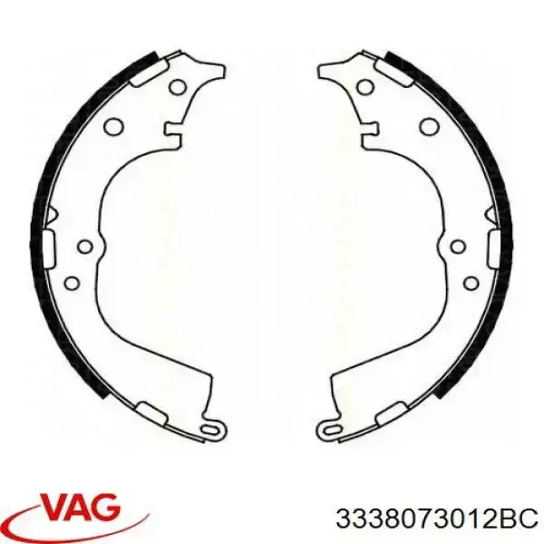 Кожух бампера заднього VAG 333807012 ціна, від 175.69 USD