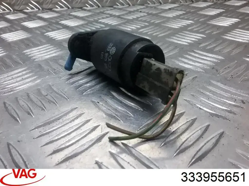 Насос-двигун омивача скла, перед/зад 333955651 VAG