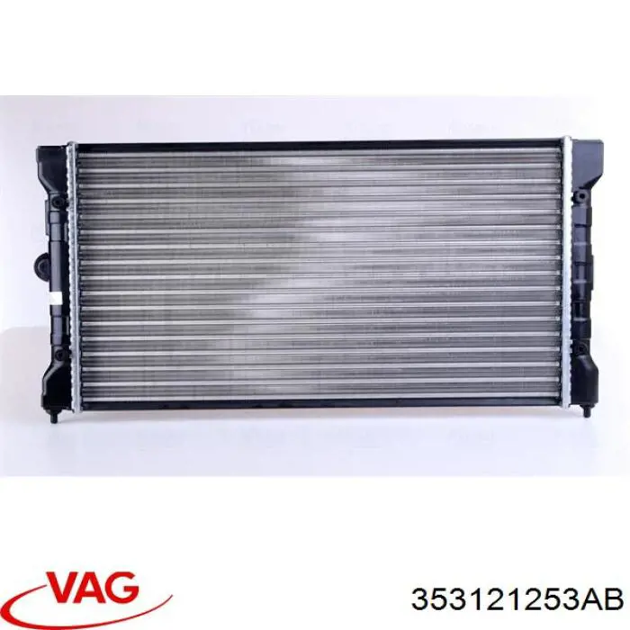 Радіатор основний VAG 353121253AB ціна, від 39.32 USD