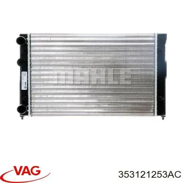 Купити 353121253AC VAG Радіатор двигуна