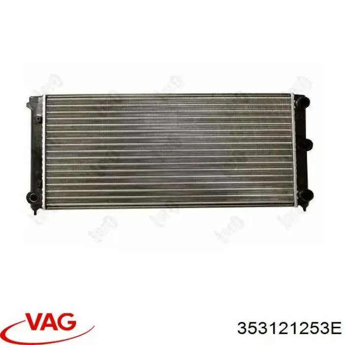 Купити 353121253E VAG Радіатор двигуна