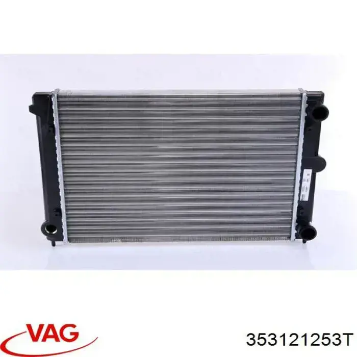 Радіатор основний VAG 353121253T ціна, від 35.47 USD
