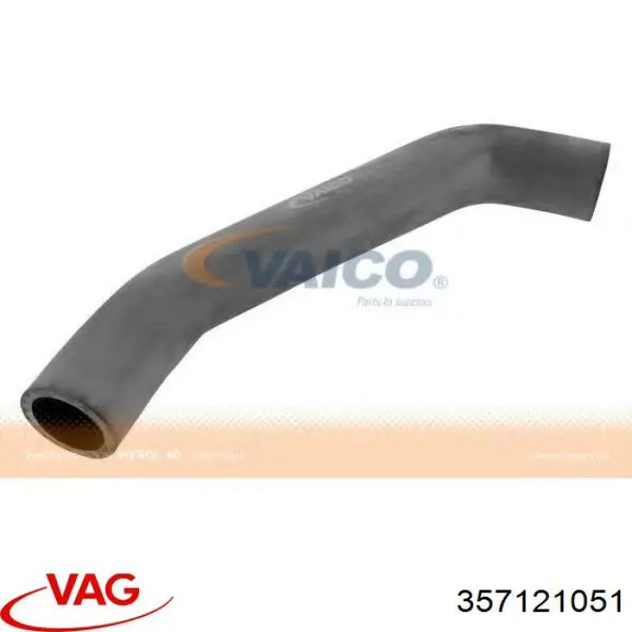 Шланг/патрубок радіатора охолодження, нижній VAG 357121051 ціна, від 6.62 USD