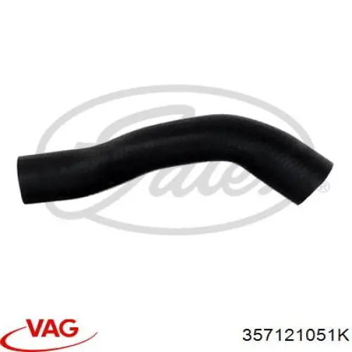 Шланг/патрубок радіатора охолодження, нижній VAG 357121051K ціна, від 5.44 USD