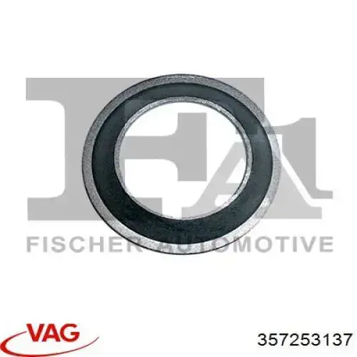 Кільце приймальної труби глушника 357253137 VAG