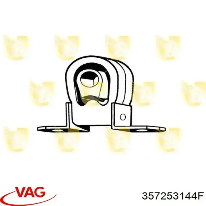 Подушка глушника 357253144F VAG