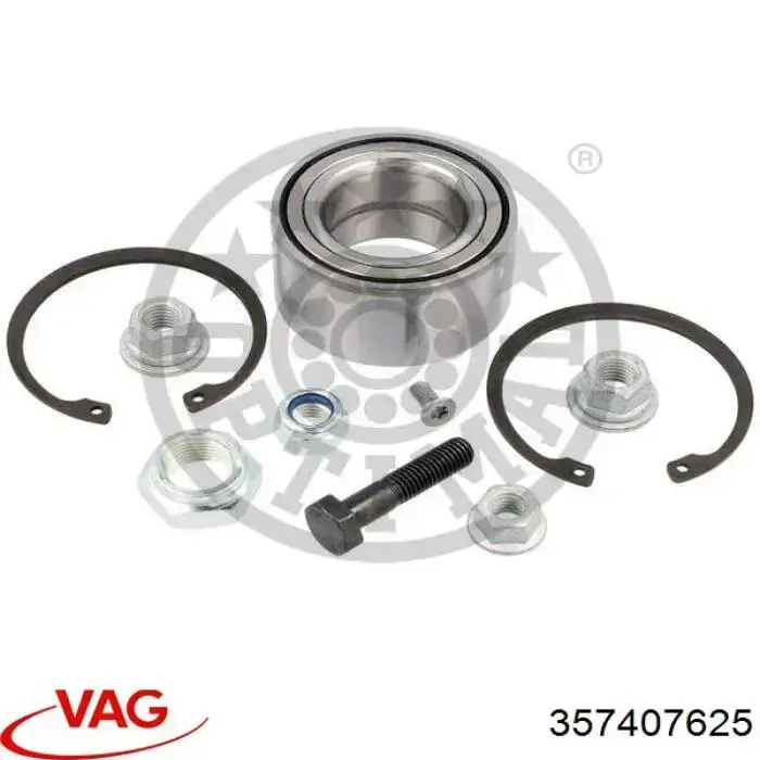 Купити 357407625 VAG Підшипник ступиці передньої