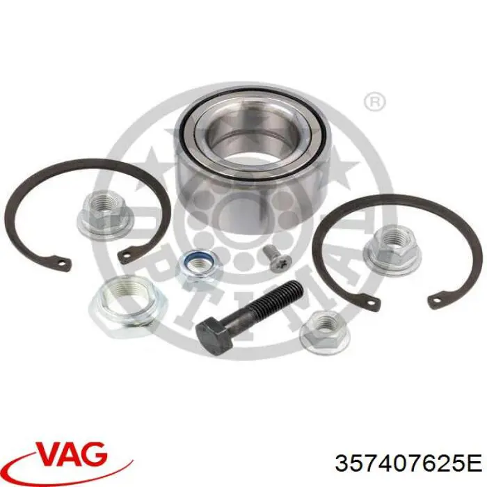 Підшипник ступиці 357407625E VAG