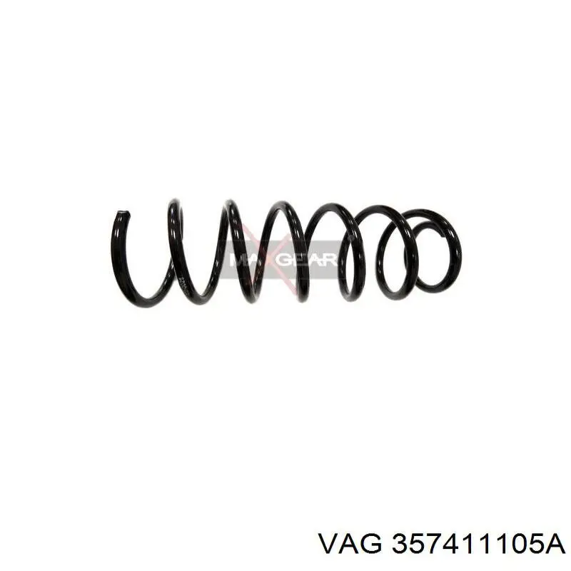 Пружина передня VAG 357411105A ціна, від 40.19 USD