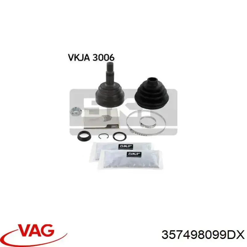 ШРУС зовнішній VAG 357498099DX