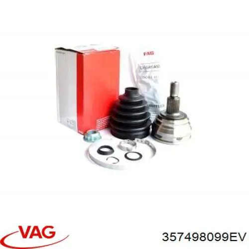 Купити 357498099EV VAG Шарнір приводу зовнішній