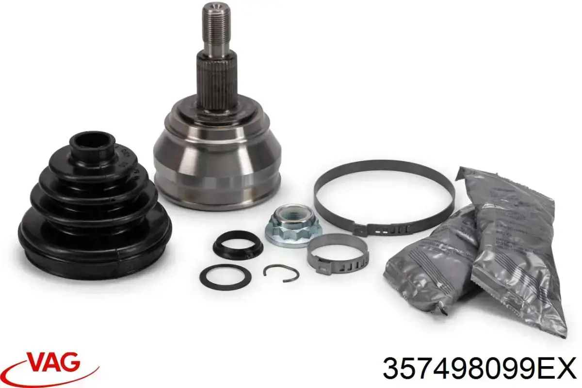 Граната колісна VAG 357498099EX ціна, від 22.35 USD