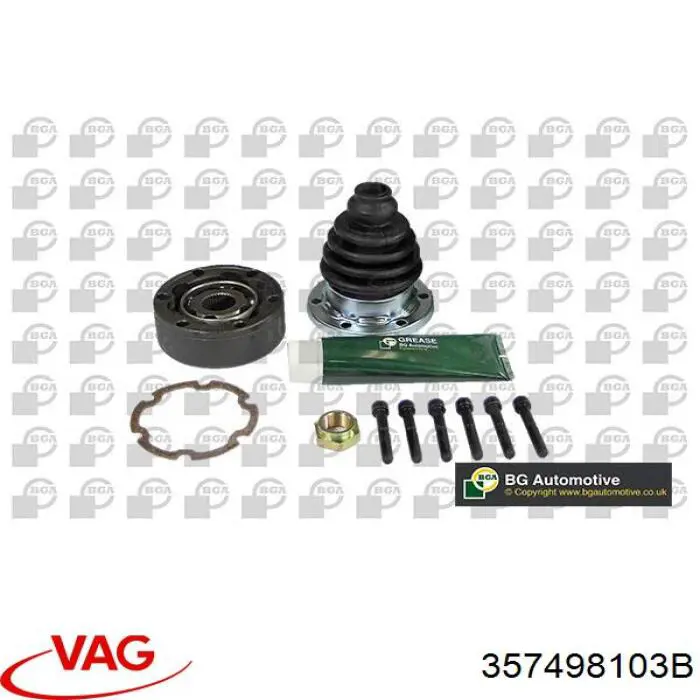 ШРКШ внутрішній, передній VAG 357498103B ціна, від 27.01 USD