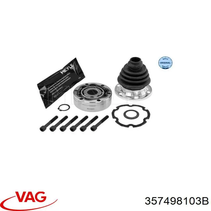 ШРУС внутрішній, передній VAG 357498103B