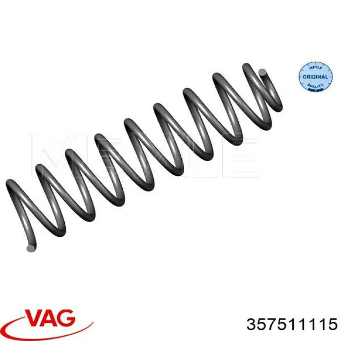 Купити 357511115 VAG Задні пружини