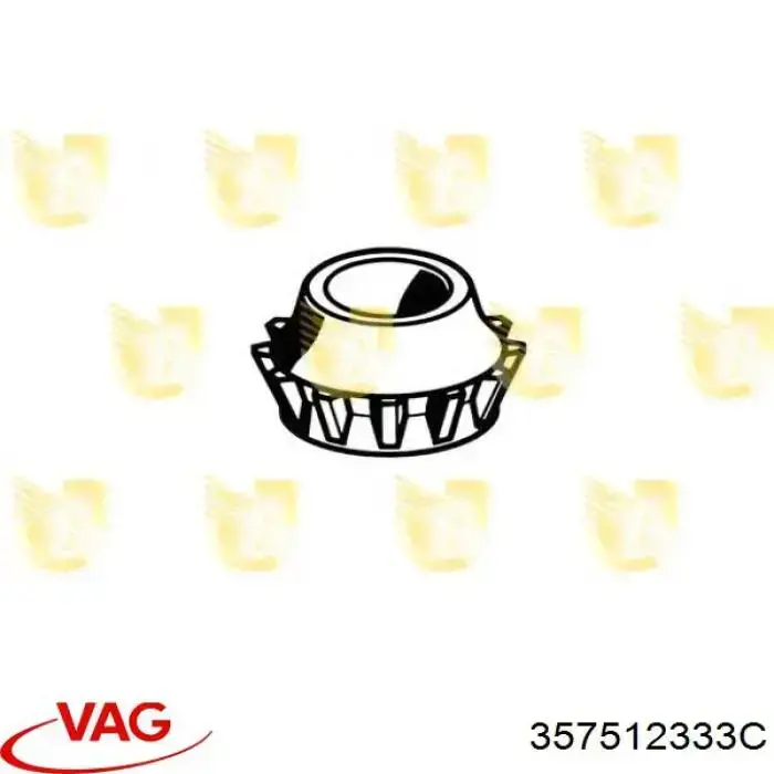 Опора амортизатора заднього 357512333C VAG