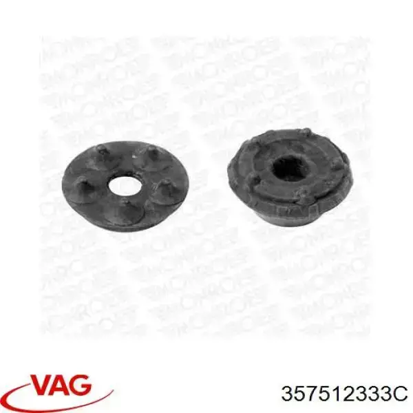 Опора стійки амортизатора заднього VAG 357512333C