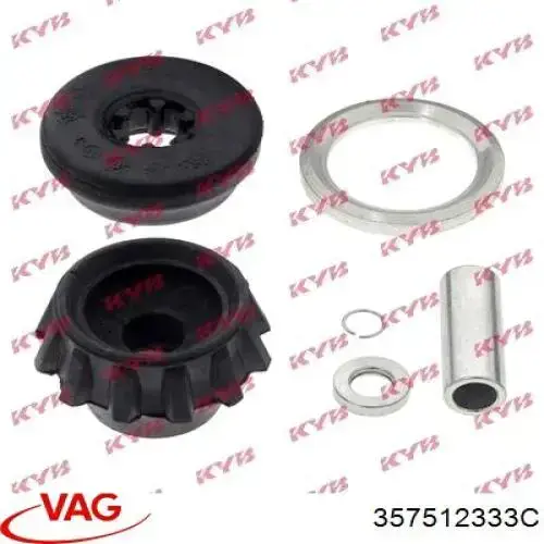 Опора амортизатора заднього VAG 357512333C ціна, від 3.10 USD