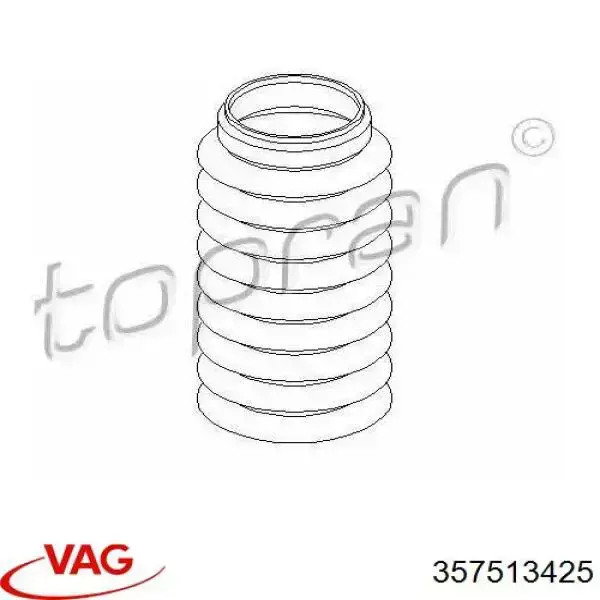 Купити 357513425 VAG Пильник заднього амортизатора