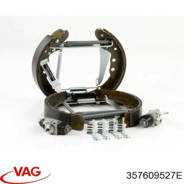 Купити 357609527E VAG Колодки гальмові задні, барабанні