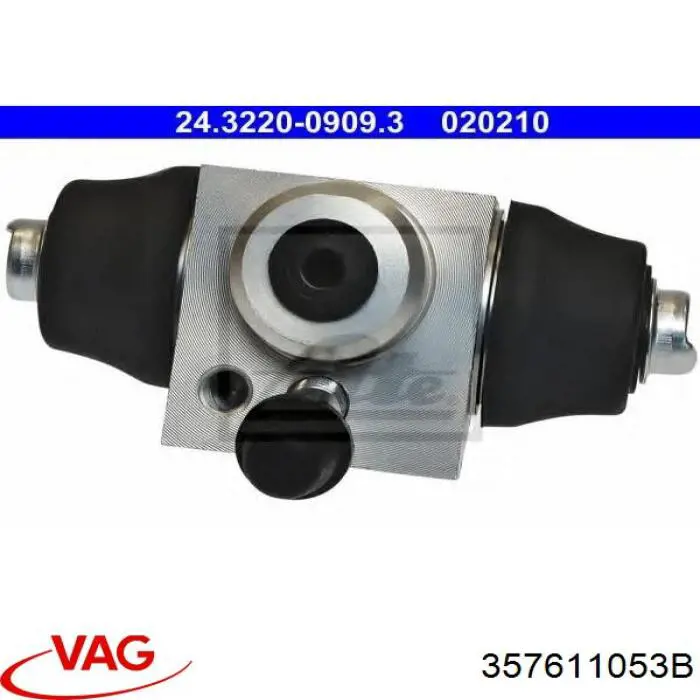 Купити 357611053B VAG Циліндр гальмівний колісний/робітник, задній